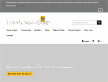 Tablet Screenshot of littlevangogh.de